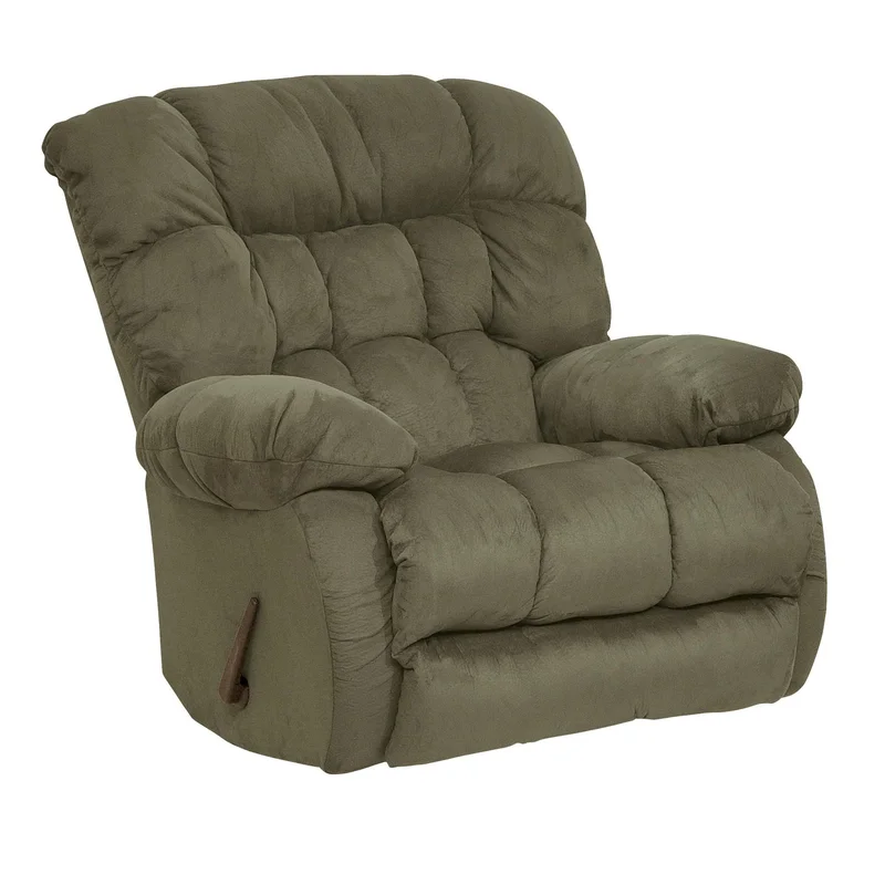 TeddyBear - Chaise Rocker Recliner - Graphite