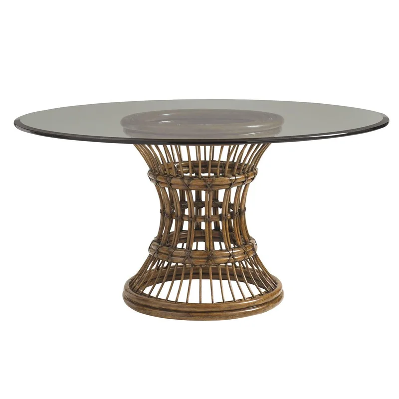 Bali Hai Latitude Dining Table With 60 Inch Glass Top