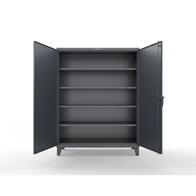 Extreme Duty 12 GA Cabinet with 4 Shelves 60 In. W x 24 In. D x 78 In. H