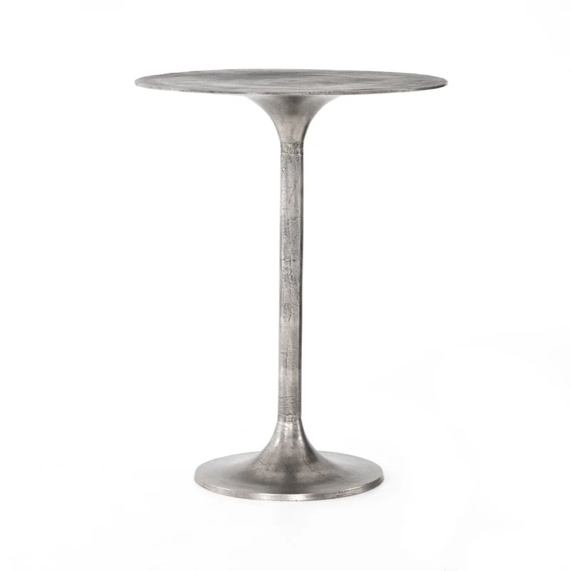 Simone Bar Table - Raw Antique Nickel