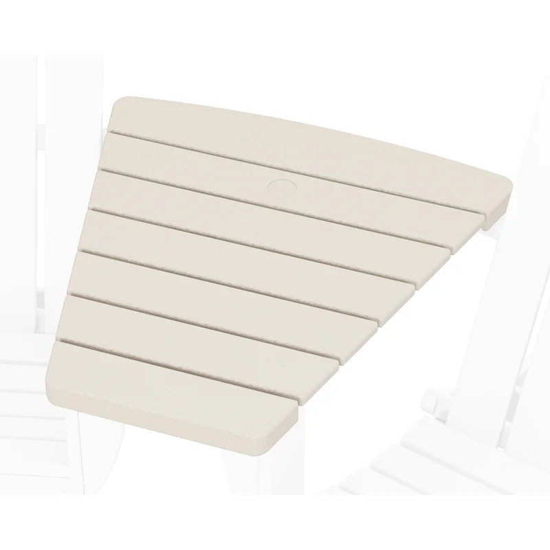 POLYWOOD Classic Series Angled Adirondack Connecting Table in Sand