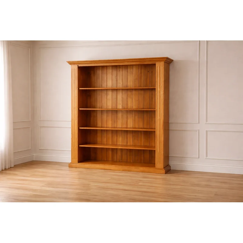 Federation (AUSSIE MADE) Lowline Bookcase With Double Federation Top Collection - Assorted Colours