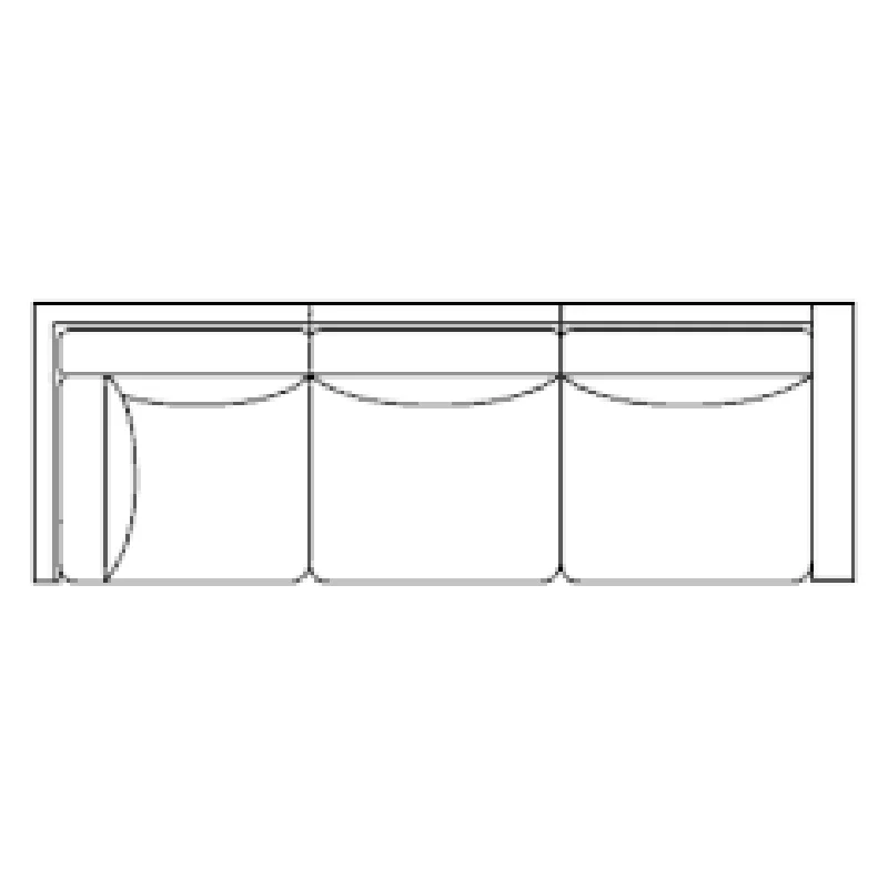 Tamra "Designer Style" Right Arm Facing Corner Sofa