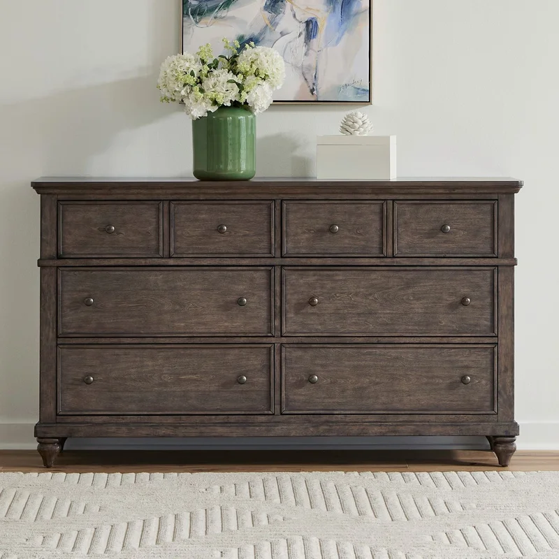 6 Drawer Dresser - 104G-BR31