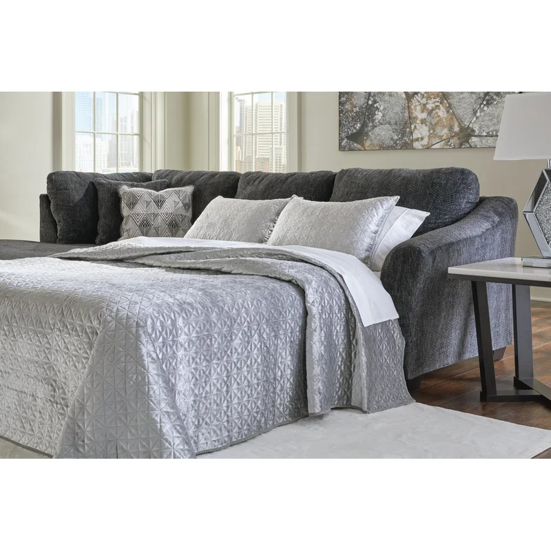 Biddeford 2-Piece Sleeper Sectional with Chaise