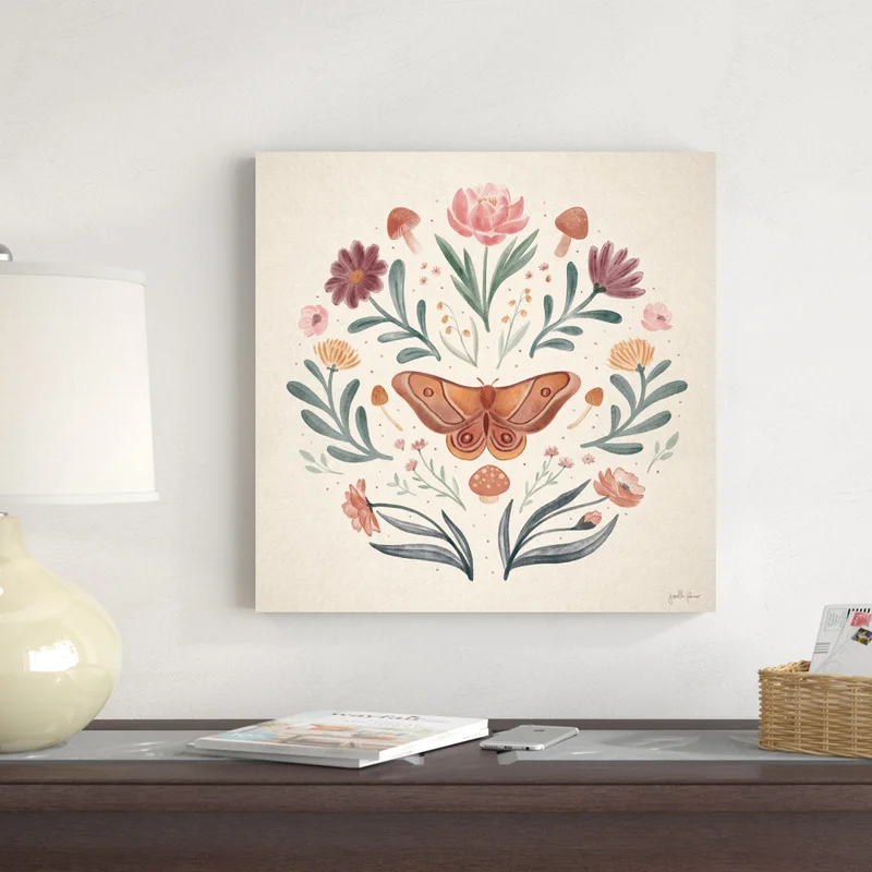 Cottage Botanical VI Rosalind Wheeler Size: 20" H x 20" W x 1.25" D