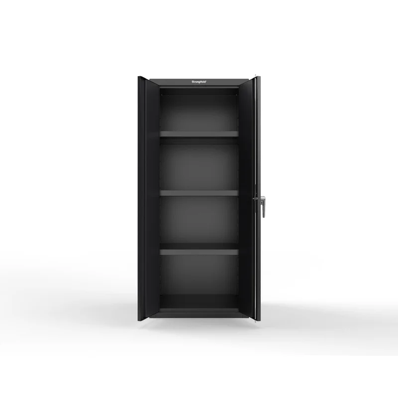 Heavy-Duty 18 GA Cabinet with 3 Shelves - 30 in. W x 24 in. D x 72 in. H