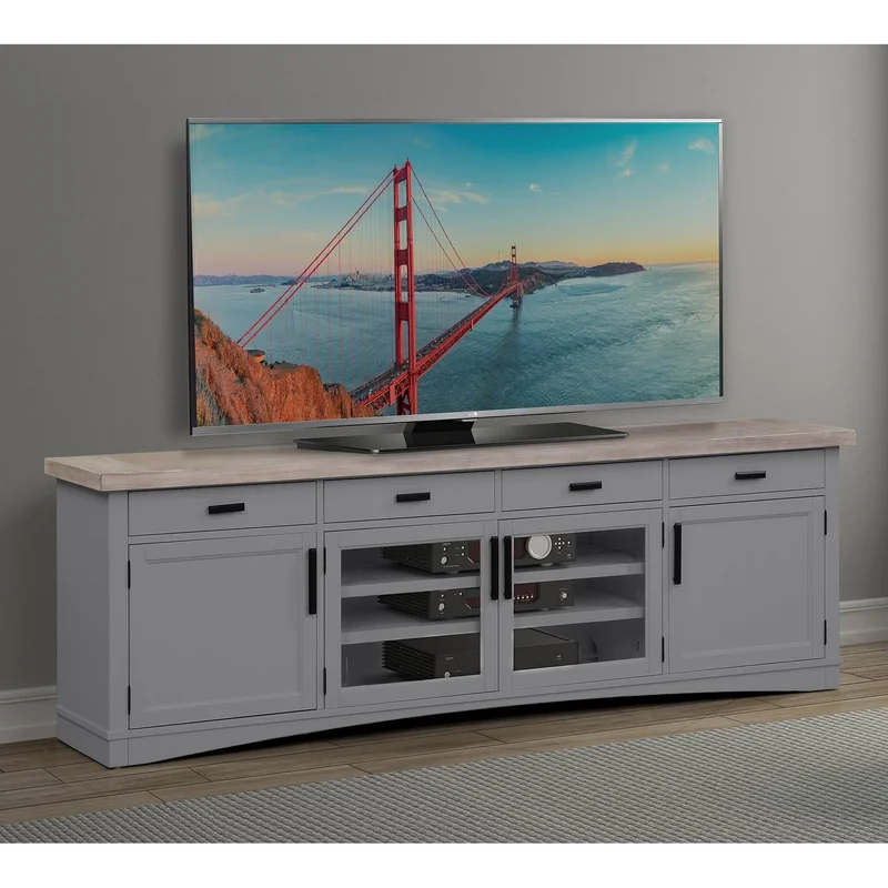 Parker House Furniture Americana Modern AME#92-DOV Dove 92 In. TV Console