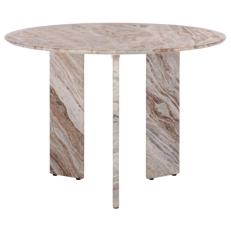 Bindi 3 Leg Marble Dining Table