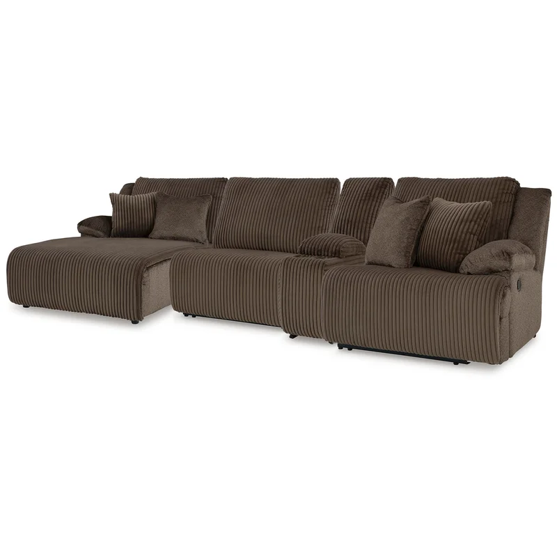 Top Tier Reclining Sectional with Chaise