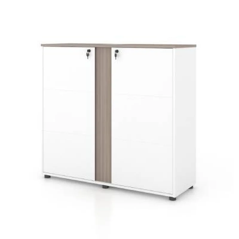 Universal 3-Level Printer Cabinet (White Body)