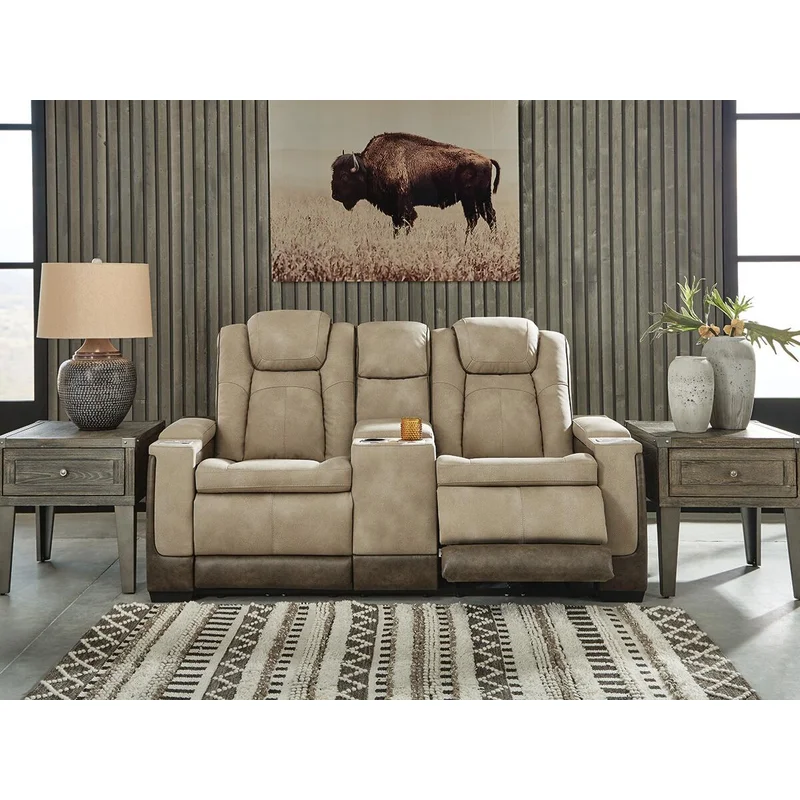 Next-Gen Durapella PWR REC Loveseat/CON/ADJ HDRST