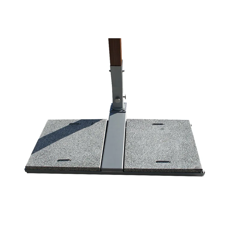 Bambrella 310lbs Granite Base System for Hurricane Side Wind Cantilever