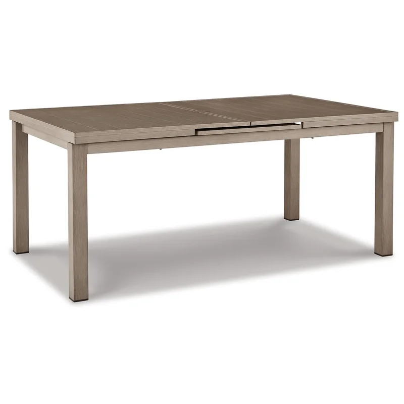 Beach Front - RECT Dining Room EXT Table - Beige