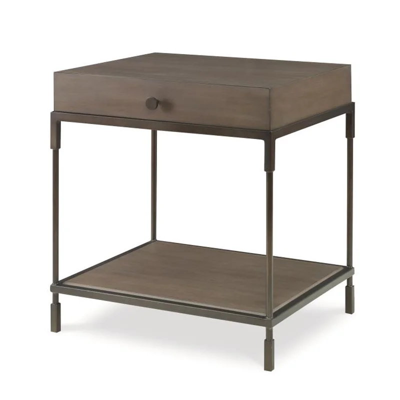 WESTPORT END TABLE - MINK GREY