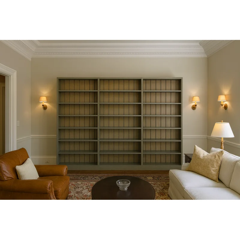 Cube (AUSSIE MADE) Bookcase - 2100(H) X 3600(W) - 3 Sections (PIGEON PAIRED)- Assorted Colours