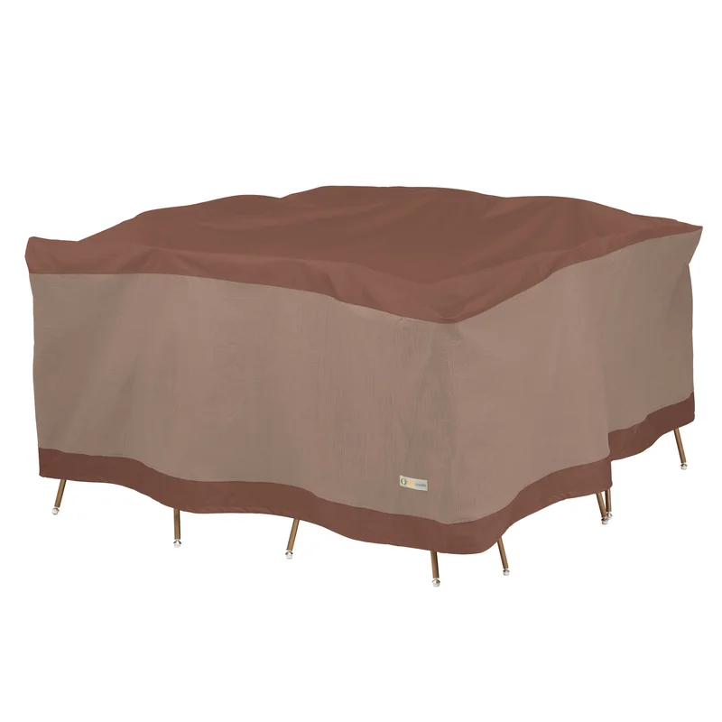 Duck Covers Ultimate Waterproof Outdoor Table & Chair Set Cover 98"L x 98"W