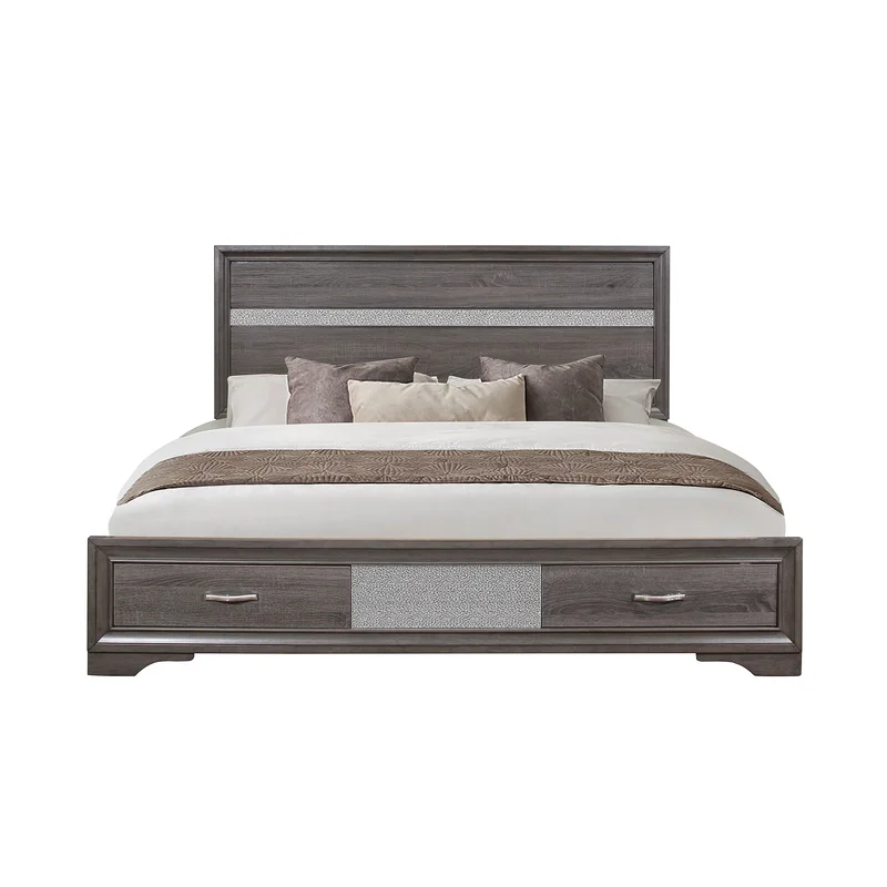 Seville - Queen Bed - Gray