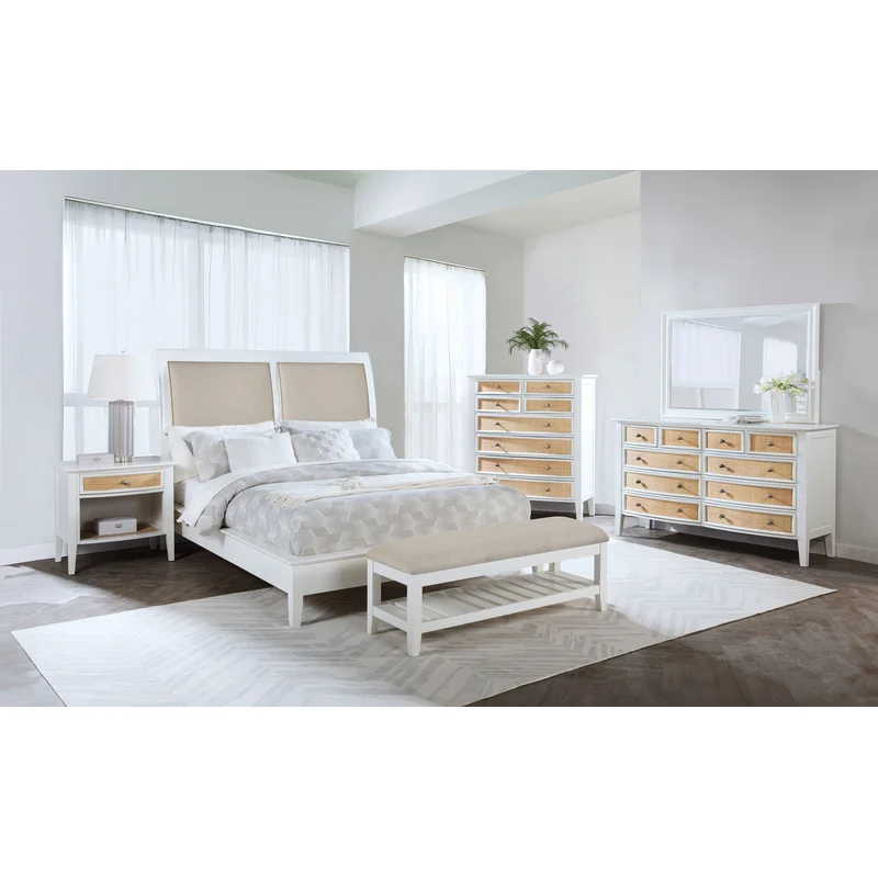 Bexhill 5-piece Queen Bedroom Set White