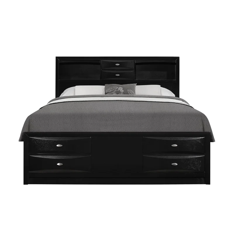 Linda - Full Bed - Black
