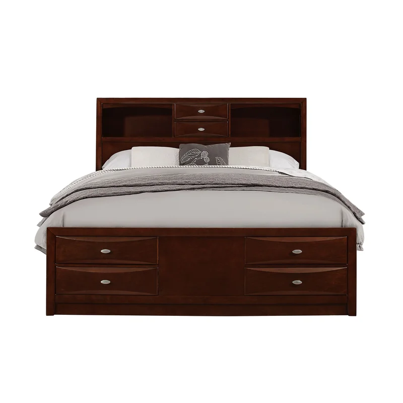 Linda - Full Bed - Merlot