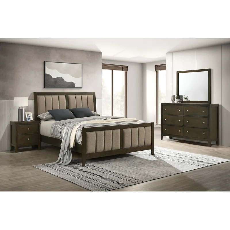 Wilkes 4-piece Queen Bedroom Set Dark Cocoa