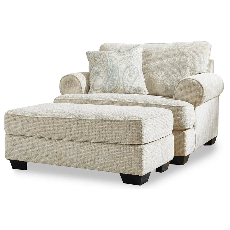 Monaghan Chair and Ottoman