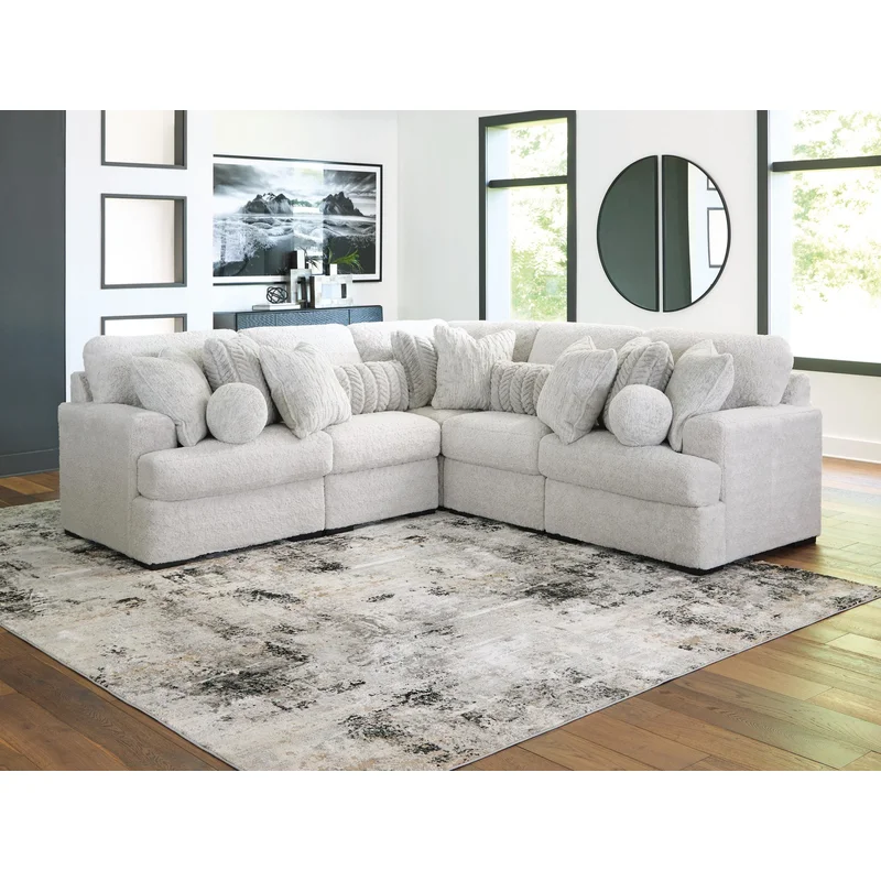 Cuddle Plush 5-Piece Sectional