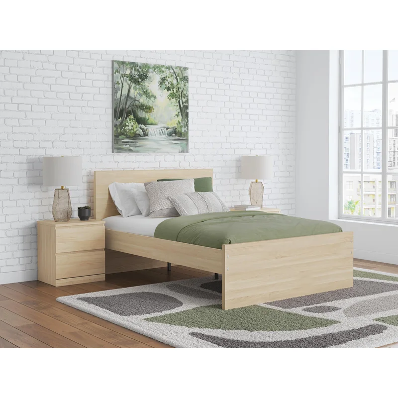 Ashley Express - Onita Full Panel Platform Bed with 1 Side Storage