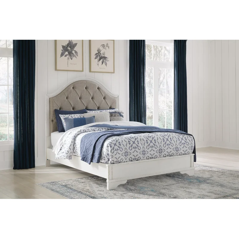 Blendon Queen Upholstered Panel Bed