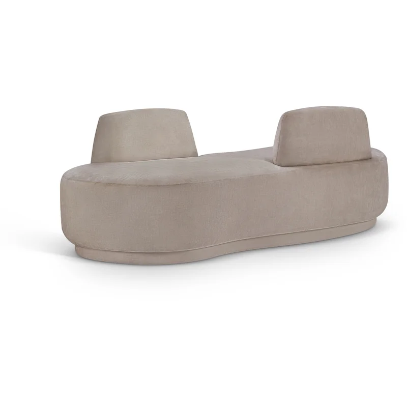 Argyle - Chenille Fabric Chaise / Loveseat