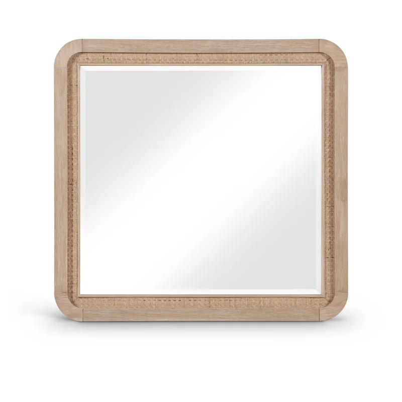 Windsor - Rubberwood Mirror - Natural