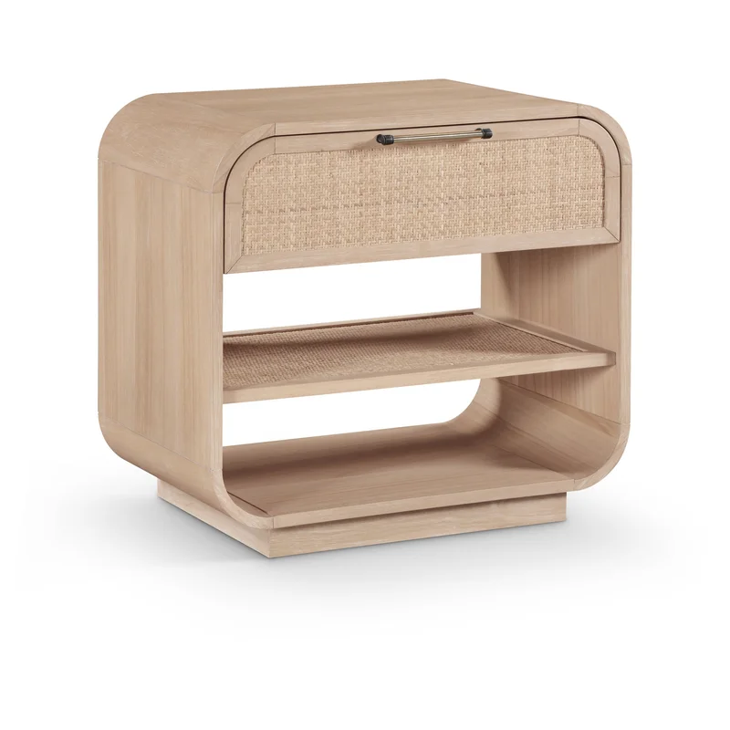 Windsor - Rubberwood Night Stand - Natural