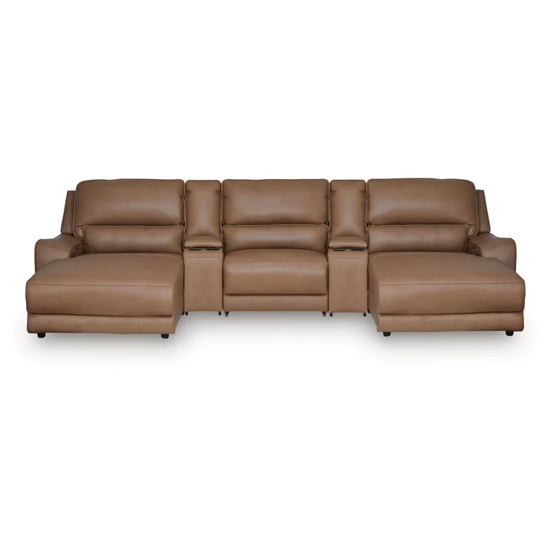 DeepWakes 5-Piece Power Reclining Sectional with Chaise