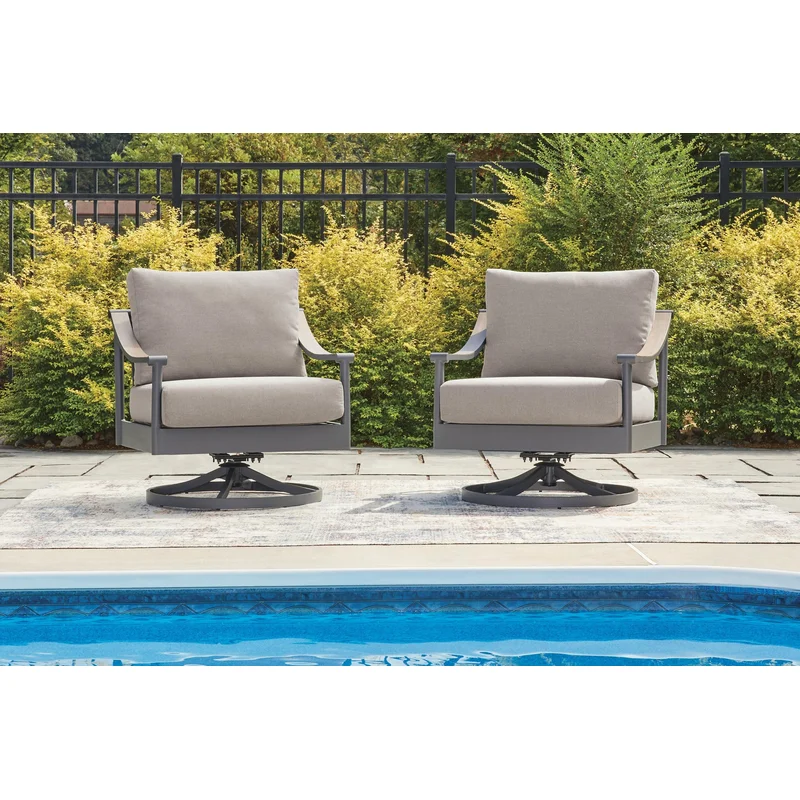Ashley Express - Ocean Beach Swivel Lounge w/ Cushion
