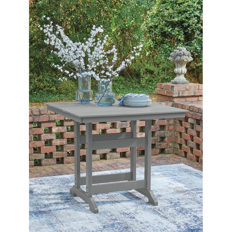 Ashley Express - Sanctuary Beach Square Counter TBL w/UMB OPT