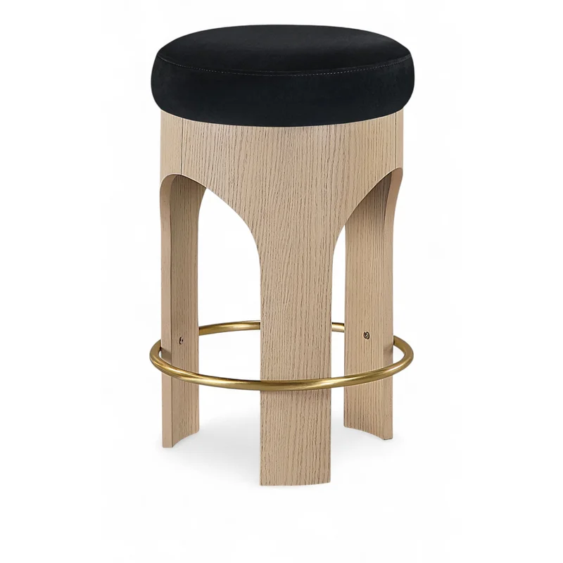 Bocceli - Counter Stool - Natural Base
