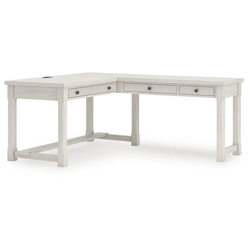 Robbinsdale L-Shaped Home Office Desk