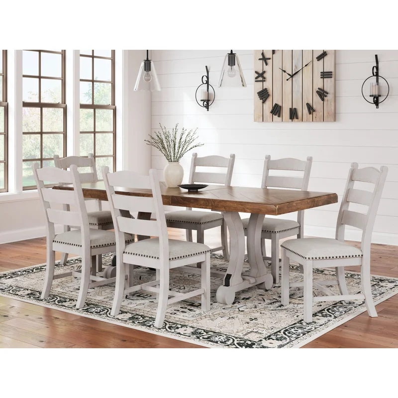 Valebeck Dining Table and 8 Chairs