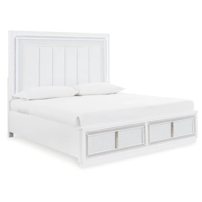 Chalanna California King Upholstered Storage Bed