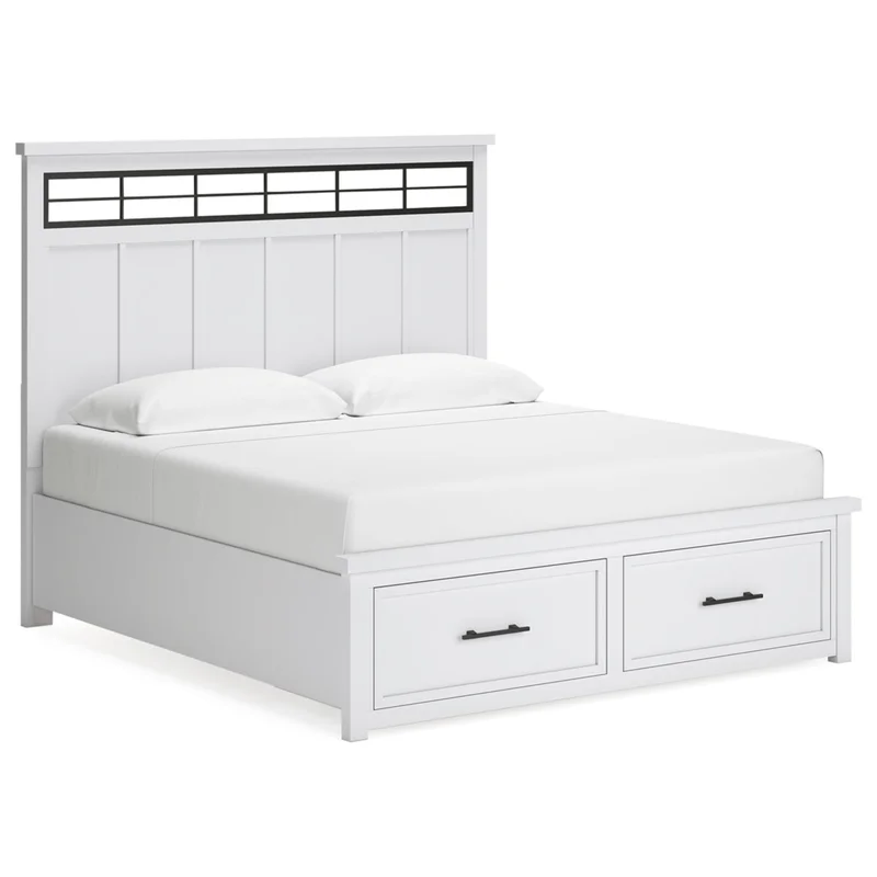 Ashbryn King Panel Storage Bed