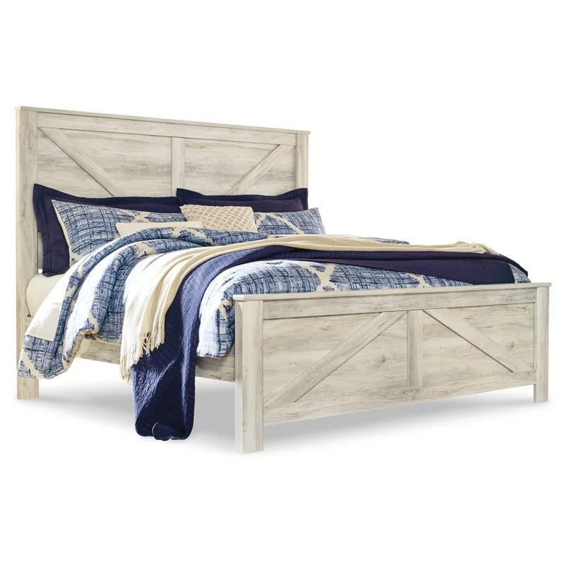Bellaby King Crossbuck Panel Bed