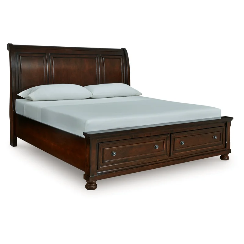 Porter California King Sleigh Storage Bed