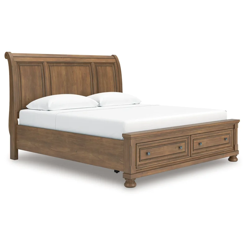 Vandenmore King Storage Sleigh Bed