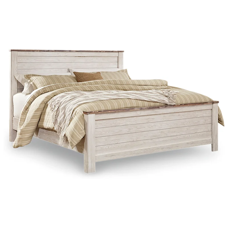 Willowton King Panel Bed