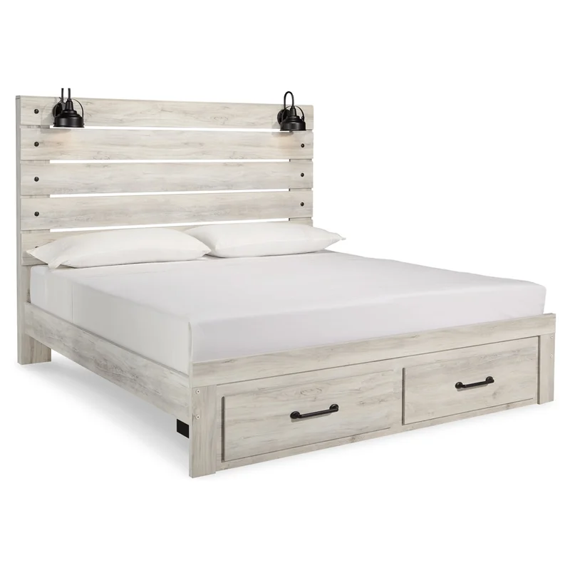 Cambeck King Panel Storage Bed