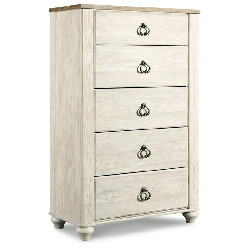 Willowton Five Drawer Chest