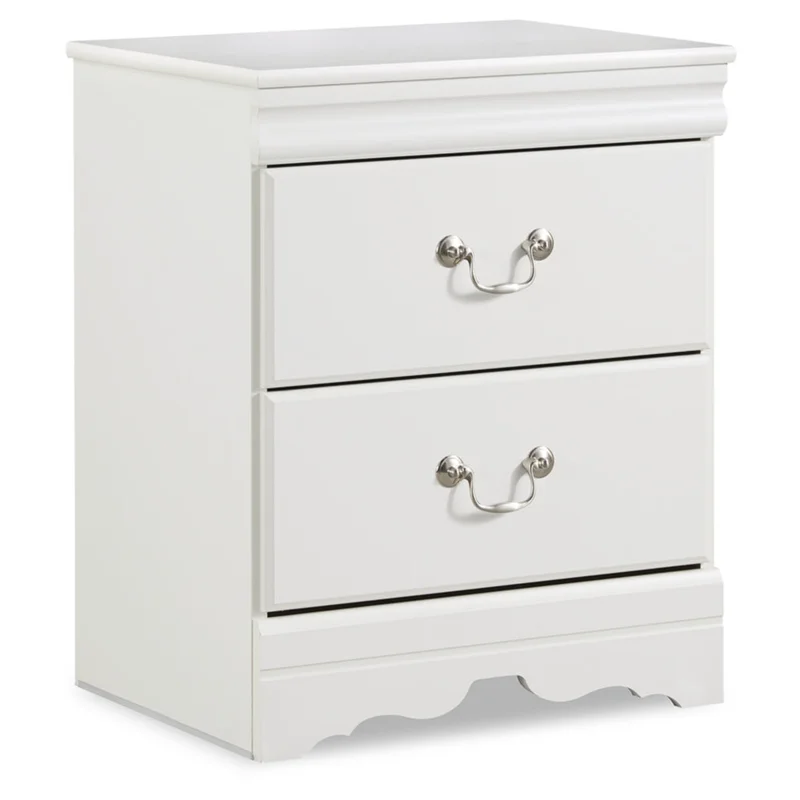Anarasia Two Drawer Night Stand