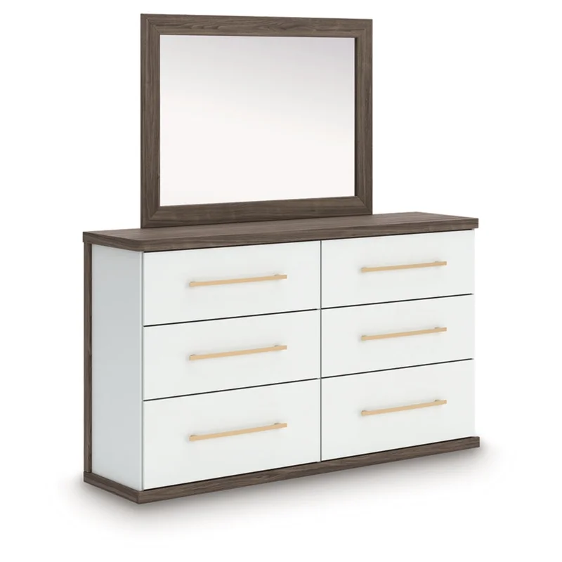 Mazilar Dresser and Mirror