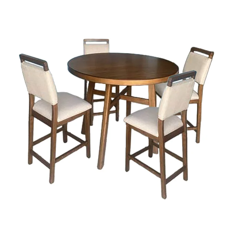 Blanche Round Counter Height Table Brown